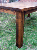 Wormy Chestnut Table, Wood Dining Table, Modern Farmhouse Table, Chestnut Furniture, Rustic Table, Breakfast Table, Plank Table, Antique