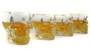 Monkey and Heroes Extra Large Skull Shot Glasses Set of 4