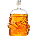 Transparent Creative Whiskey Decanter Set Bottle with 2 Wine Glasses 150ml