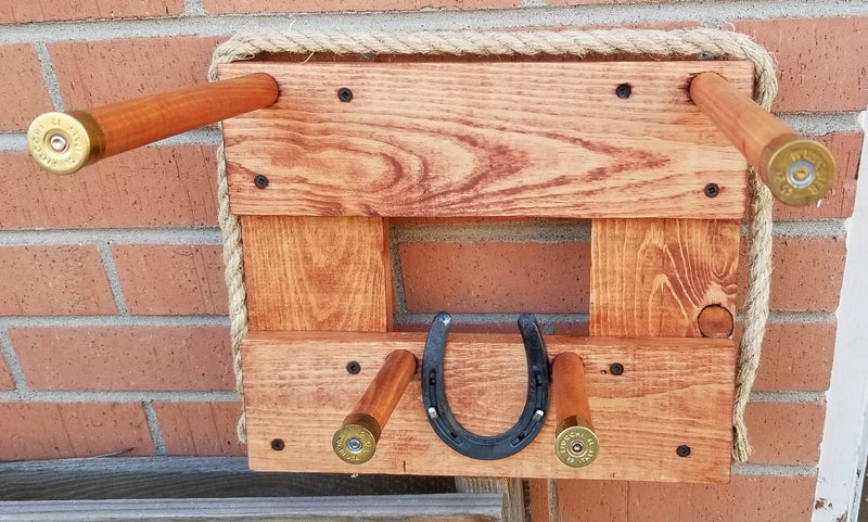 1 Cowboy Hat Rack | Cowboy Hat Holder |  Rustic Western Hat Display | Handcrafted Wooden Organizer | Space-Saving Home Decor | Made in USA