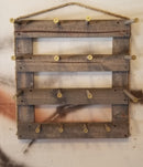 6 Cowboy Hat Rack Vertical | Cowboy Hat Holder |  Rustic Western Hat Display | Handcrafted Wooden Organizer | Space-Saving Home Decor | Made in USA