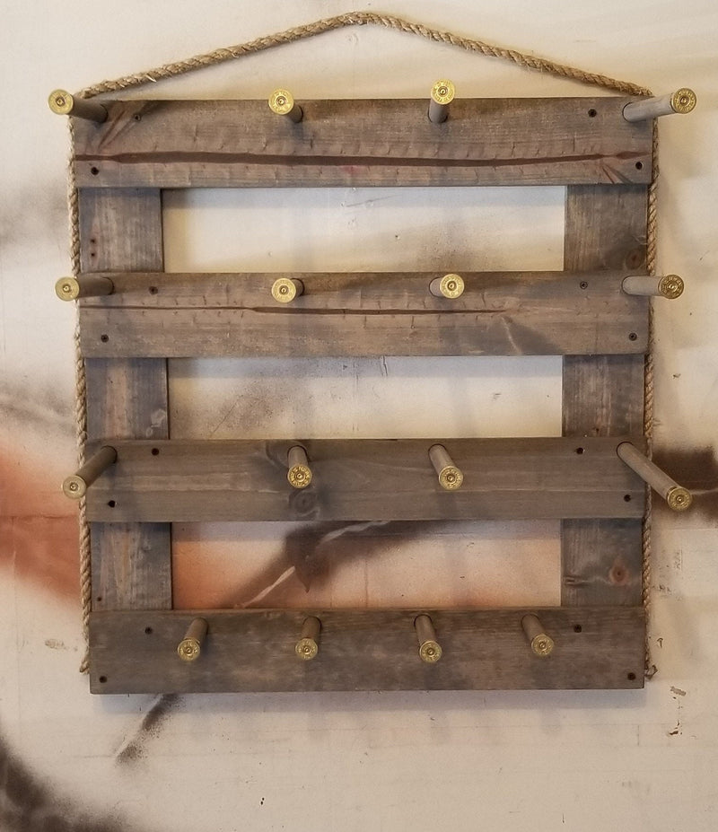 6 Cowboy Hat Rack Vertical | Cowboy Hat Holder |  Rustic Western Hat Display | Handcrafted Wooden Organizer | Space-Saving Home Decor | Made in USA