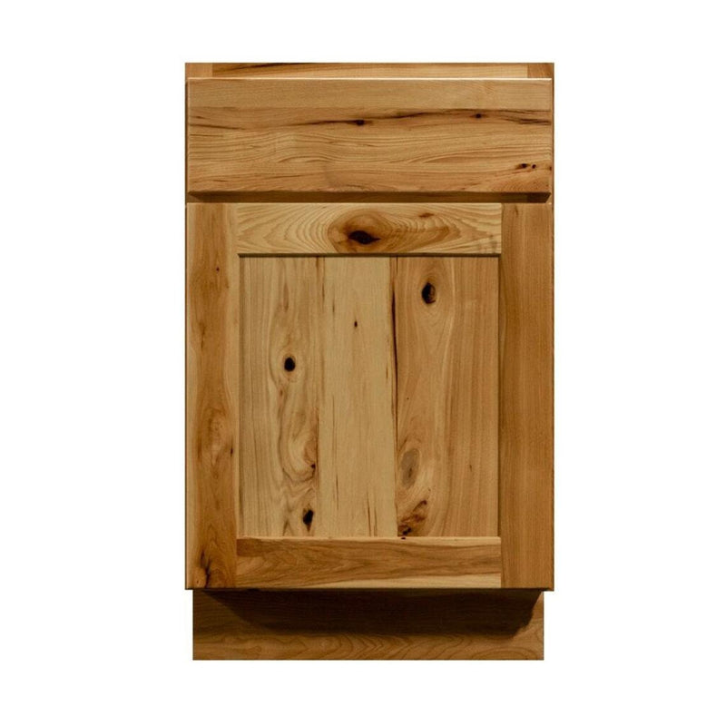 24 Inch Hickory Shaker Single Sink Bathroom Vanity