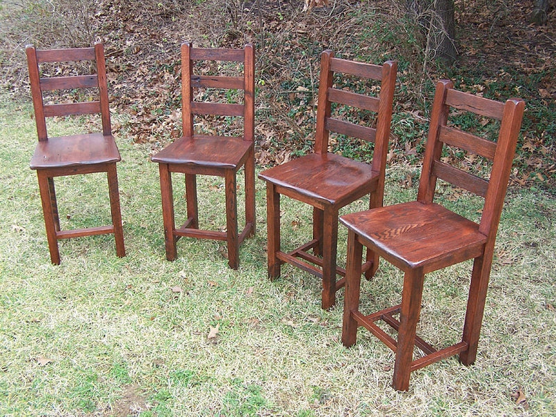 Custom Bar Stools With Back, Wood Bar Chair, Wood Dining Chair, Antique Hardwood Chair, Oak Chair, Bar Height Chair, Dining Room Furniture