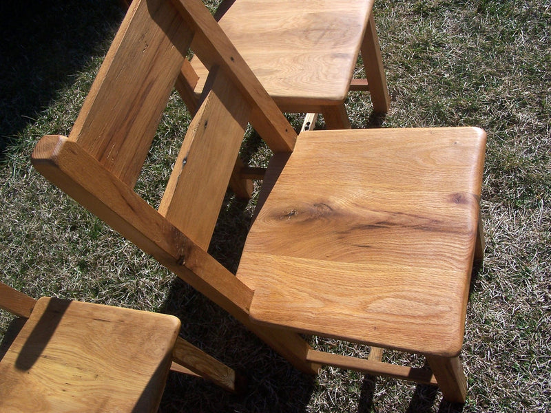 Dining Chair, Wooden Dining Chair, Modern Farmhouse Chair, Oak Chair, Wood Chair With Back, Rustic Dining Chair, Reclaimed