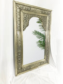 Large Arched Mirror - Silver Mirrors