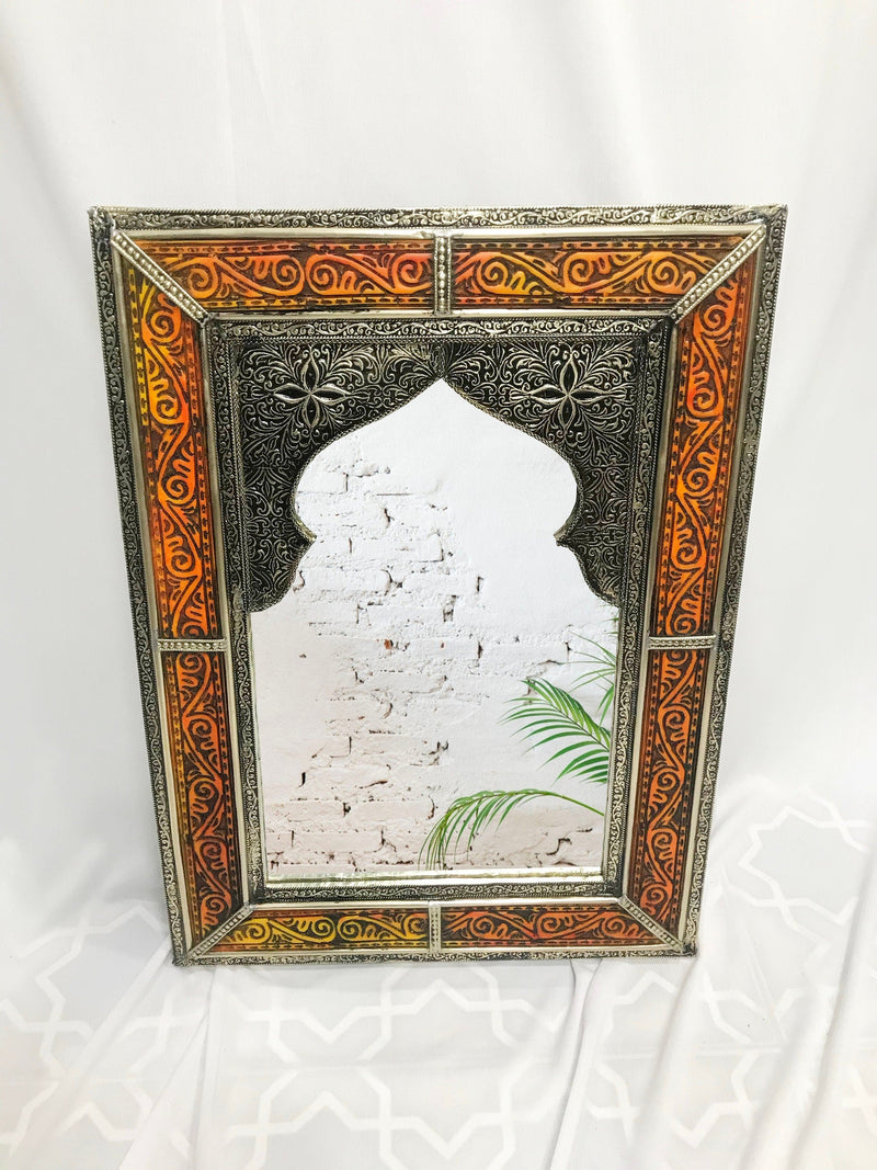 Handmade Carved Moroccan Wall Mirror
