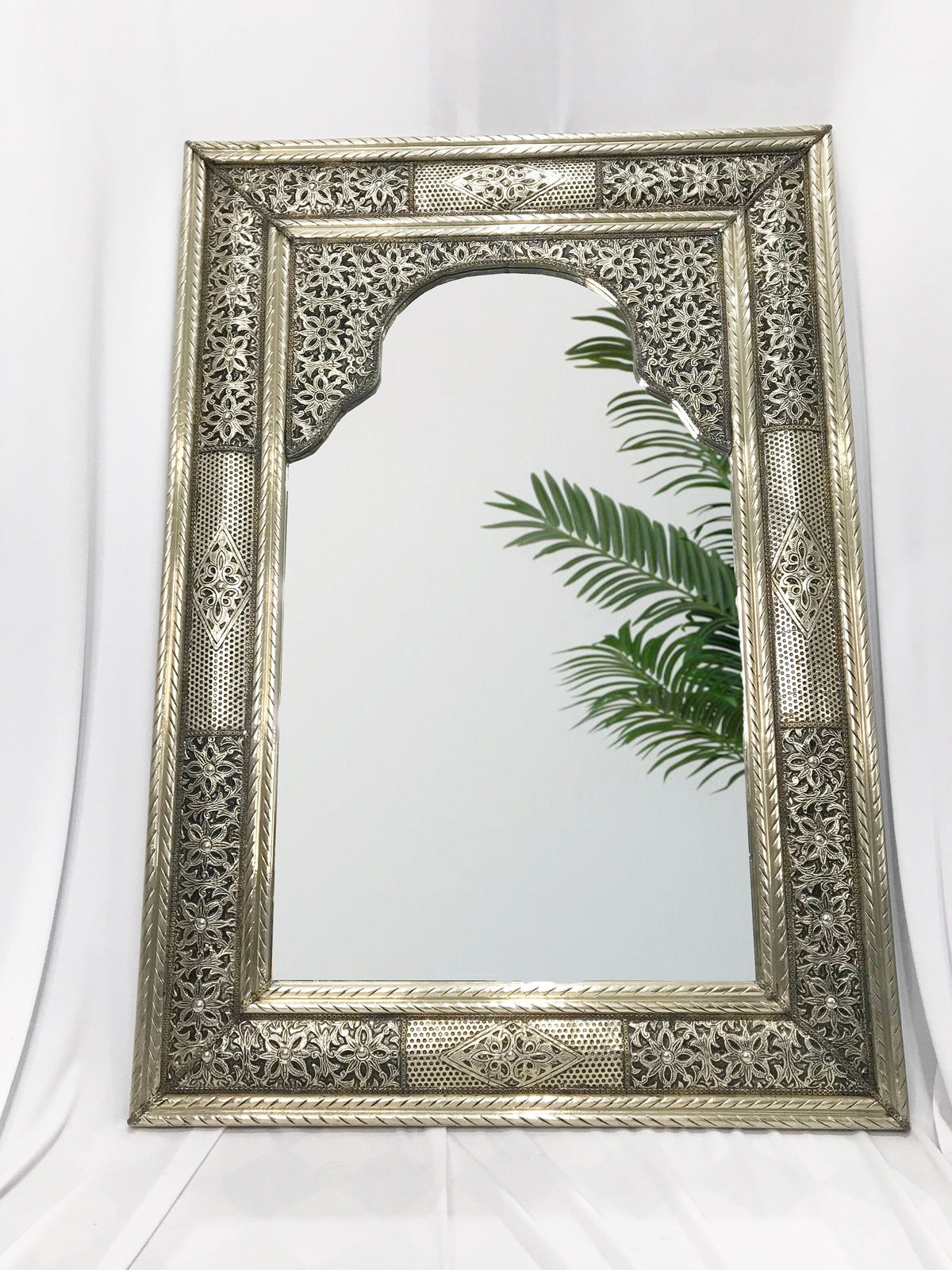 Large Arched Mirror - Silver Mirrors, photo 3 of 10