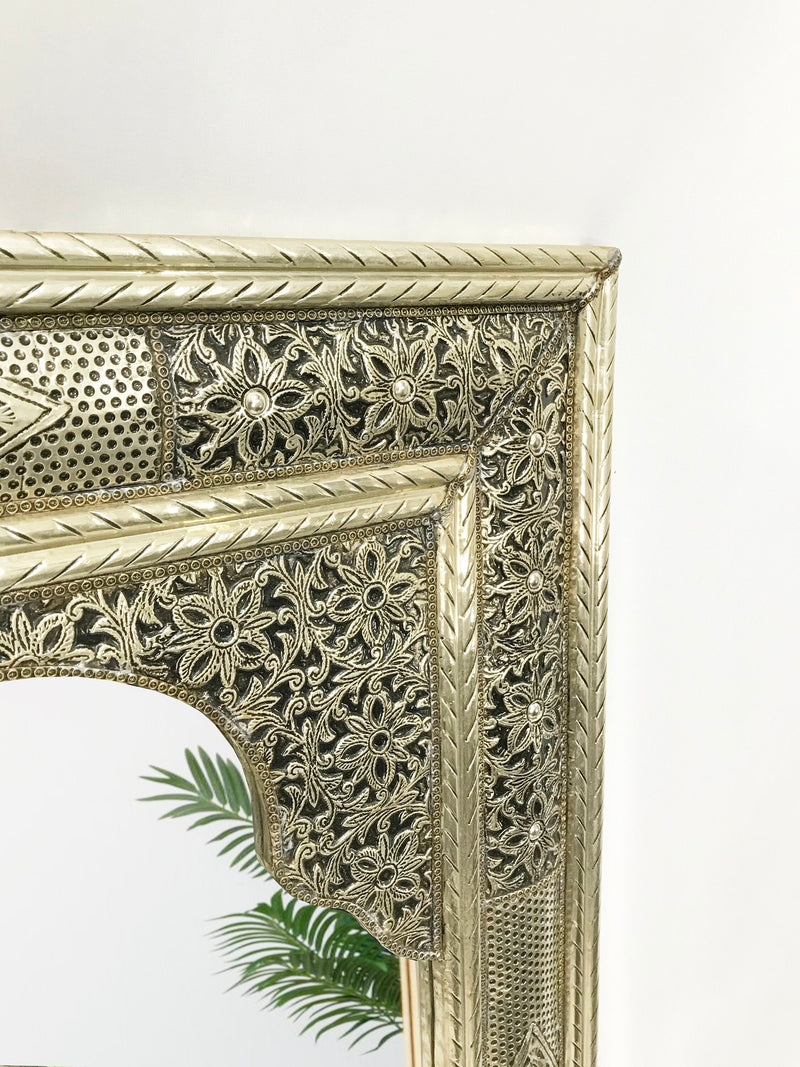 Large Arched Mirror - Silver Mirrors