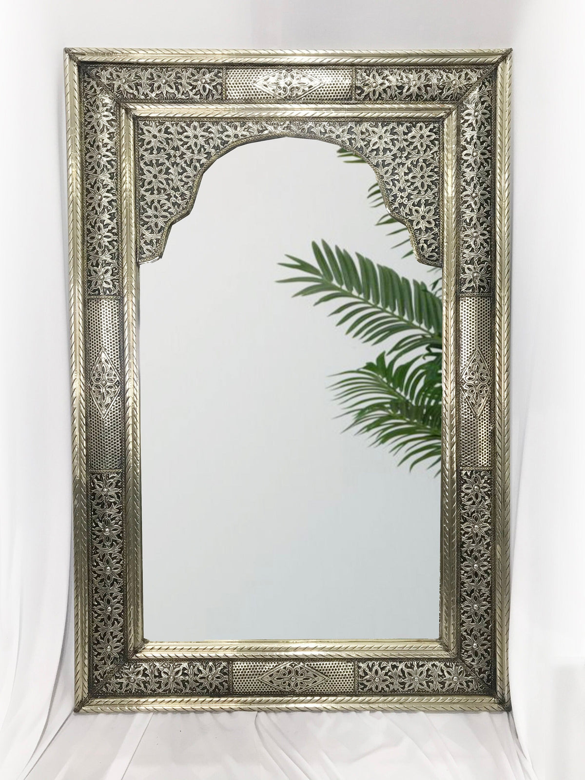 Large Arched Mirror - Silver Mirrors, photo 2 of 10