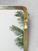 Gold Brass Wall Mirror