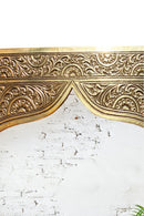 Moroccan Engraved Brass Wall Mirror
