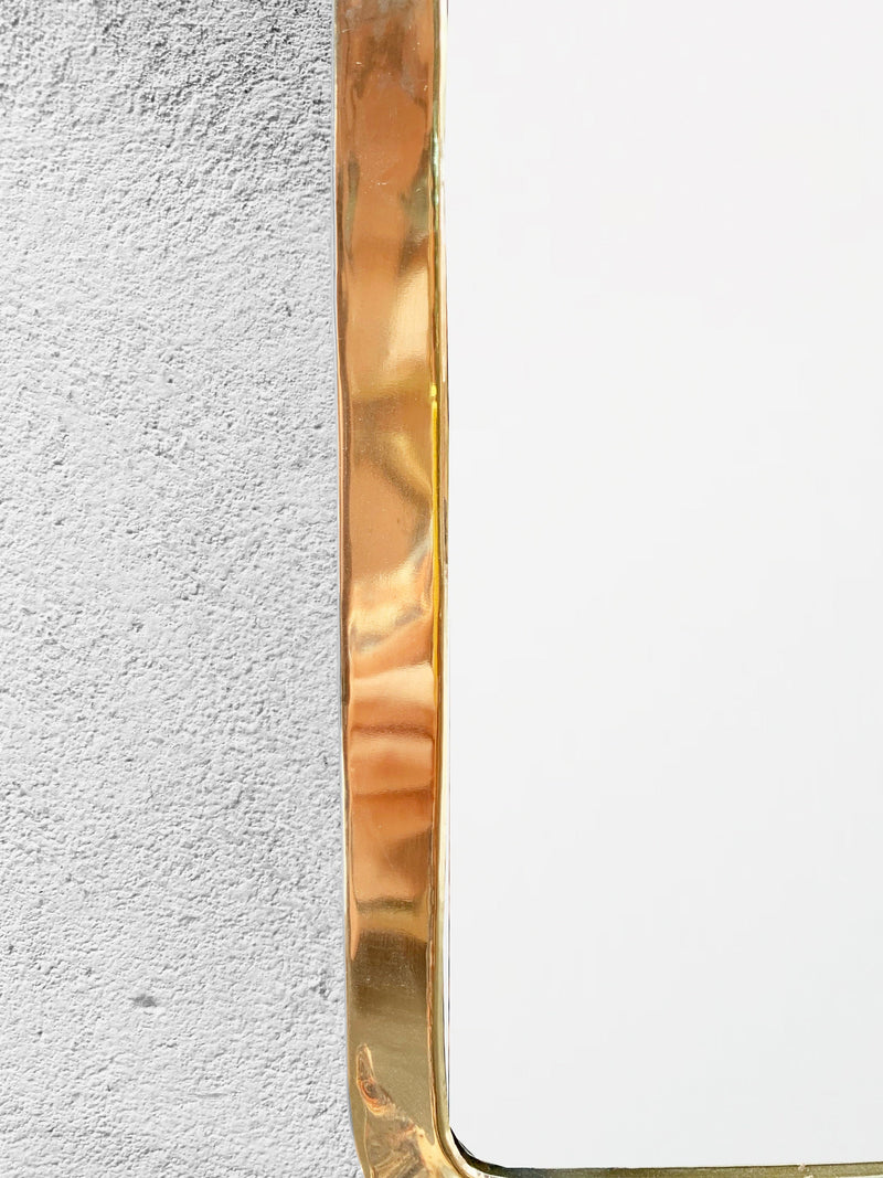 Handmade Rectangle Mirrors - Gold Brass Frame Mirror