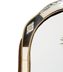 Moroccan Vintage Arch Bone Inlay Mirror