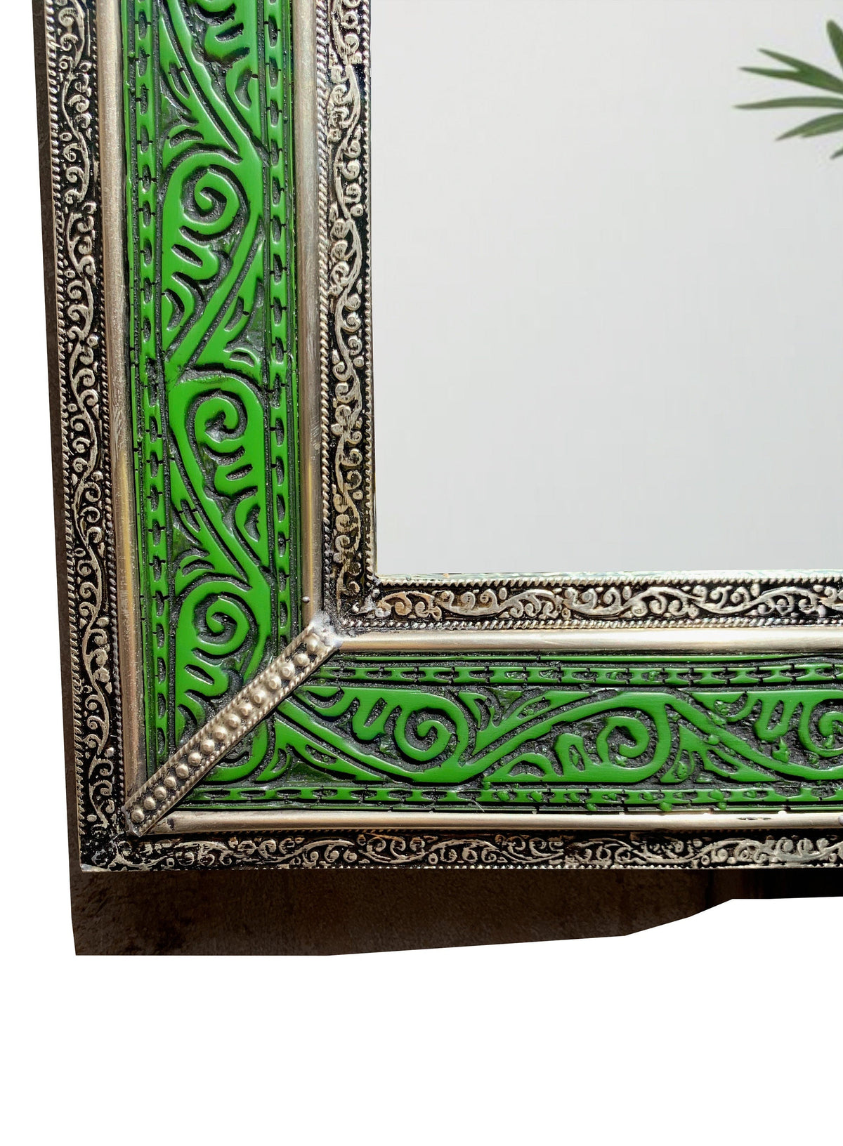 Handmade Carved Moroccan Wall Mirror, photo 4 of 10