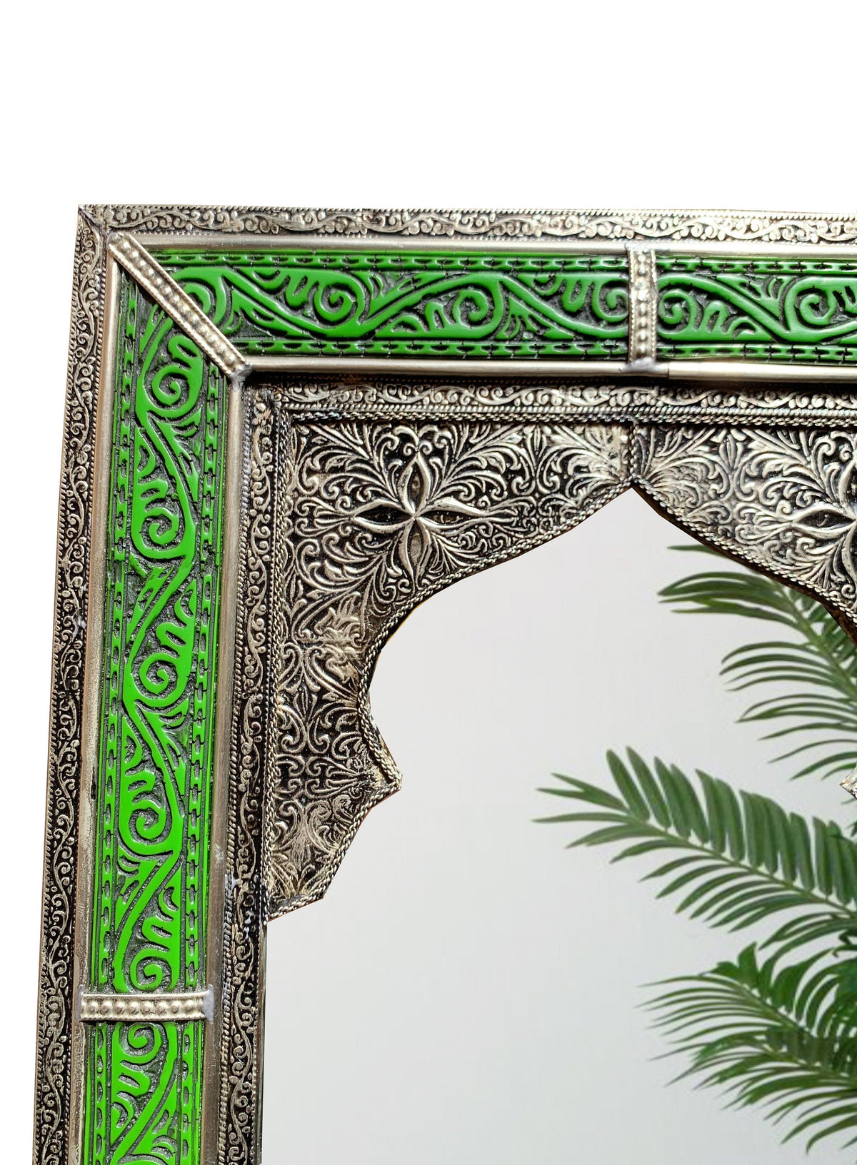Handmade Carved Moroccan Wall Mirror, photo 5 of 10