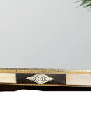Moroccan Vintage Arch Bone Inlay Mirror