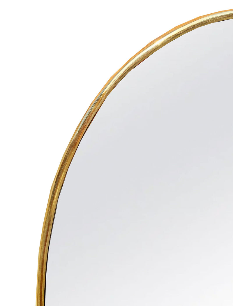 Oval Mirror - Brass Oval Wall Mirror