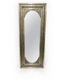 Moroccan Full Length Mirror - Silver Floor Mirror