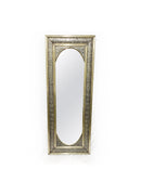 Moroccan Full Length Mirror - Silver Floor Mirror