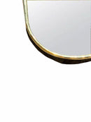 Asymmetrical Brass Mirror - Handmade Wall Brass Mirror