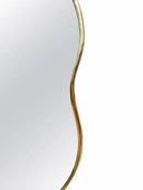 Asymmetrical Brass Mirror - Handmade Wall Brass Mirror