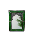 Moroccan Blue Frame Wall Mirror - Handmade Mirror