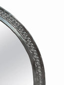 Moroccan Handmade Hand-Engraved Silver Arch Mirror