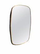 Oblong Antique Brass Mirror | Rectangular Wall Mirror