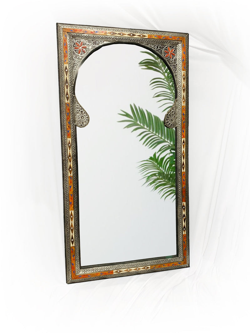 Moroccan Full Length Mirror - Bone Inlay Floor Mirror