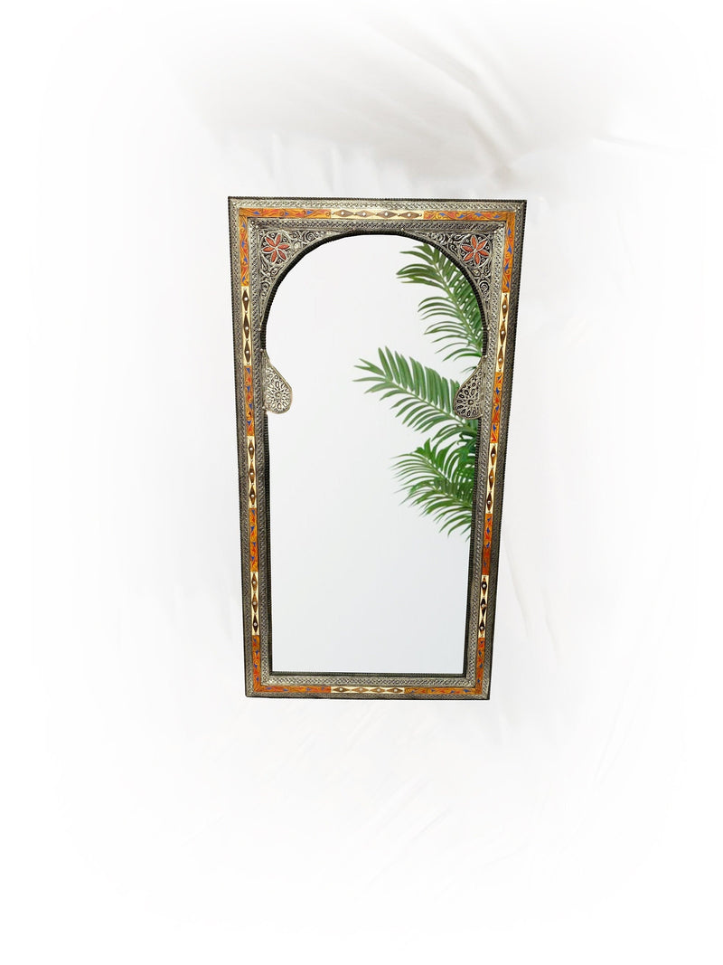 Moroccan Full Length Mirror - Bone Inlay Floor Mirror