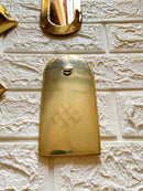 Set of 6 Small Unlacquered Brass Mirror - Decorative Mirrors