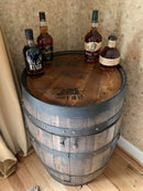 Bourbon Barrel Cabinet made from a real Buffalo Trace barrel