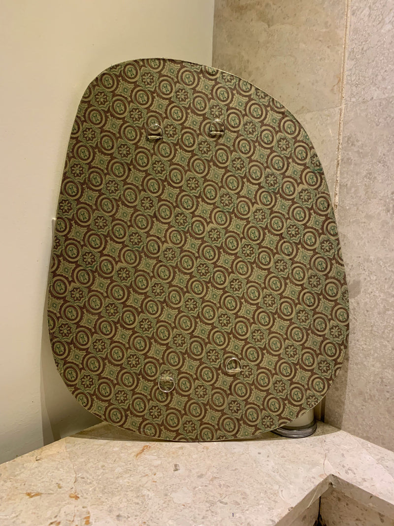 Asymmetrical Brass Mirror - Handmade Wall Bathroom Mirror