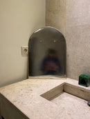 Moroccan Silver Arch Mirror