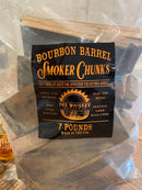 Bourbon Barrel Smoker Chunks- 7 pound bag