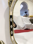 Vintage Moroccan Bone Mirror