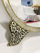 Vintage Moroccan Bone Mirror