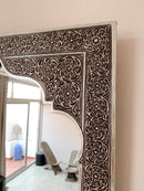 Moroccan Silver Mirror