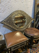 Moroccan Handmade Silver Wall Mirror