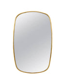 Silver Framed Mirrors | Rectangular Brass Wall Mirror