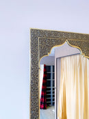Moroccan Gold Brass Wall Mirror
