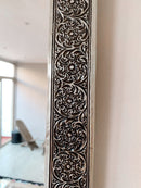 Moroccan Silver Mirror