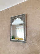 Moroccan Silver Mirror