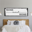 Home Sweet Home Sign, Canvas Print, Above Sofa, Above Couch, Above Sofa Decor, Family Room Decor Sign, Gift for Mom, Mother's Day