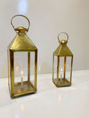 Brass Lantern light - Gold Lantern Lamp - Hanging Lanterns