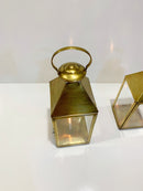 Brass Lantern light - Gold Lantern Lamp - Hanging Lanterns