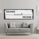 Home Sweet Home Sign, Canvas Print, Above Sofa, Above Couch, Above Sofa Decor, Family Room Decor Sign, Gift for Mom, Mother's Day