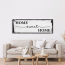 Home Sweet Home Sign, Canvas Print, Above Sofa, Above Couch, Above Sofa Decor, Family Room Decor Sign, Gift for Mom, Mother's Day