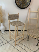 Bar Stools with Backs - Wooden Chairs